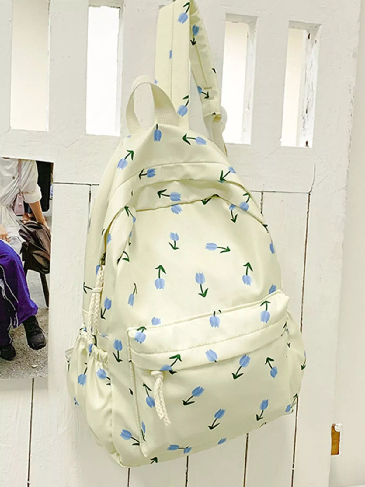 Floral Print Lightweight Backpack Bag - Lilixa.store