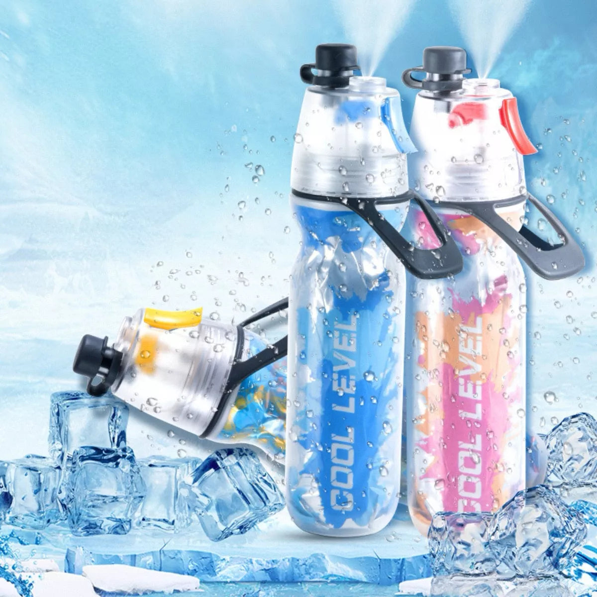 Multi-Functional Portable Spray Sports Water Bottle - Lilixa.store