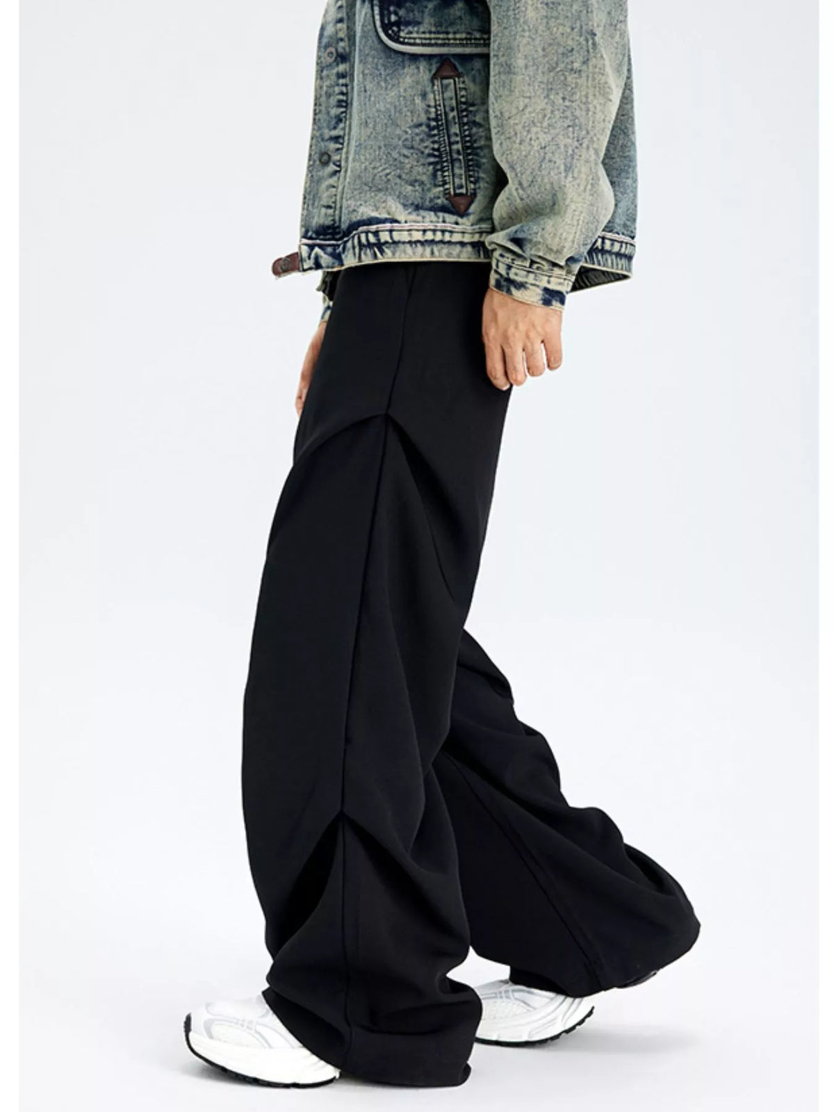 Men's Wide Leg Pants, view 5