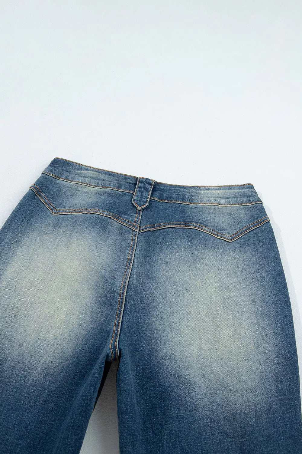 Pocket Detail Flare Leg Jeans - Lilixa.store