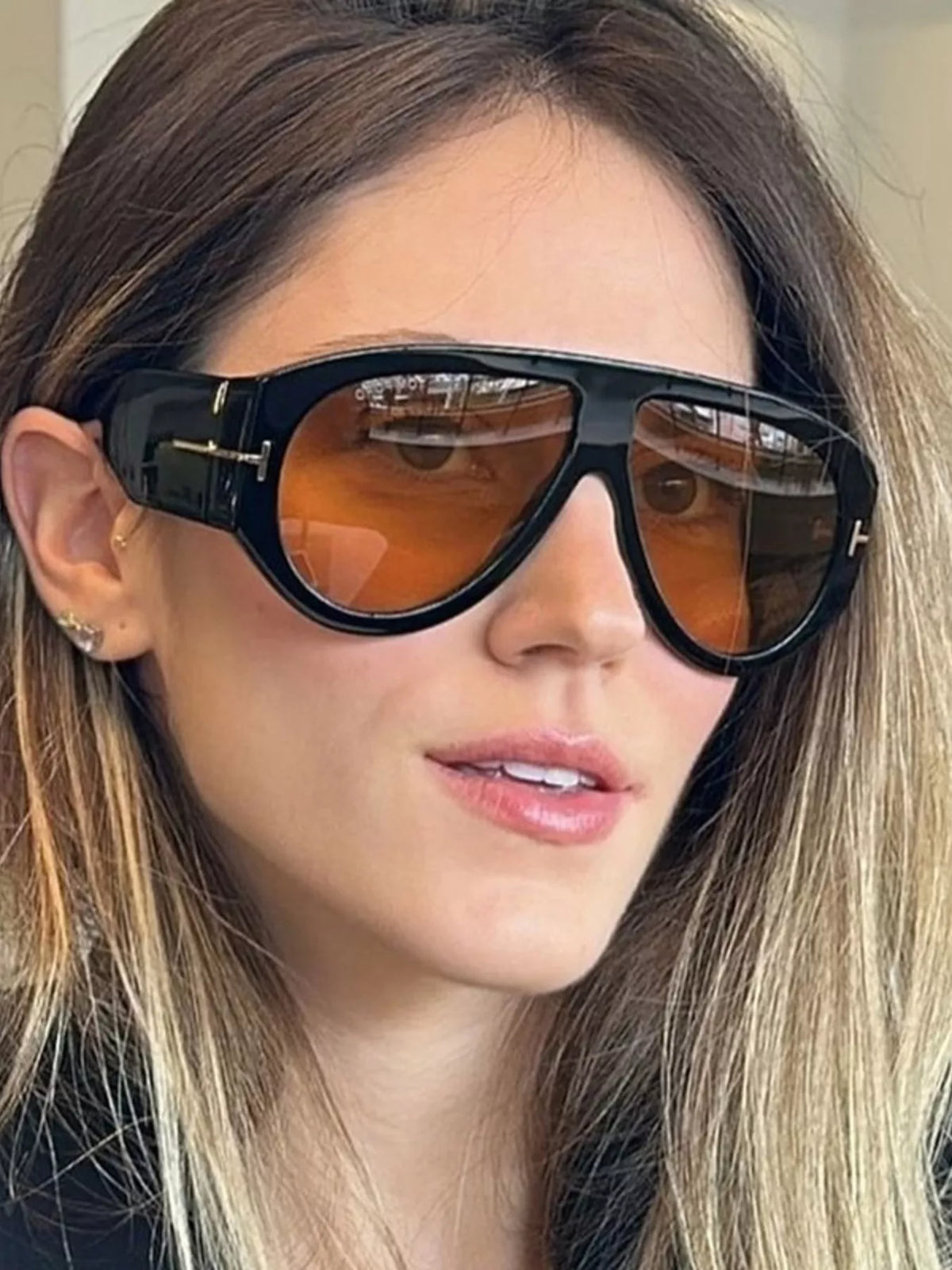 Gradient Lenses Oversized Sunglasses - Lilixa.store