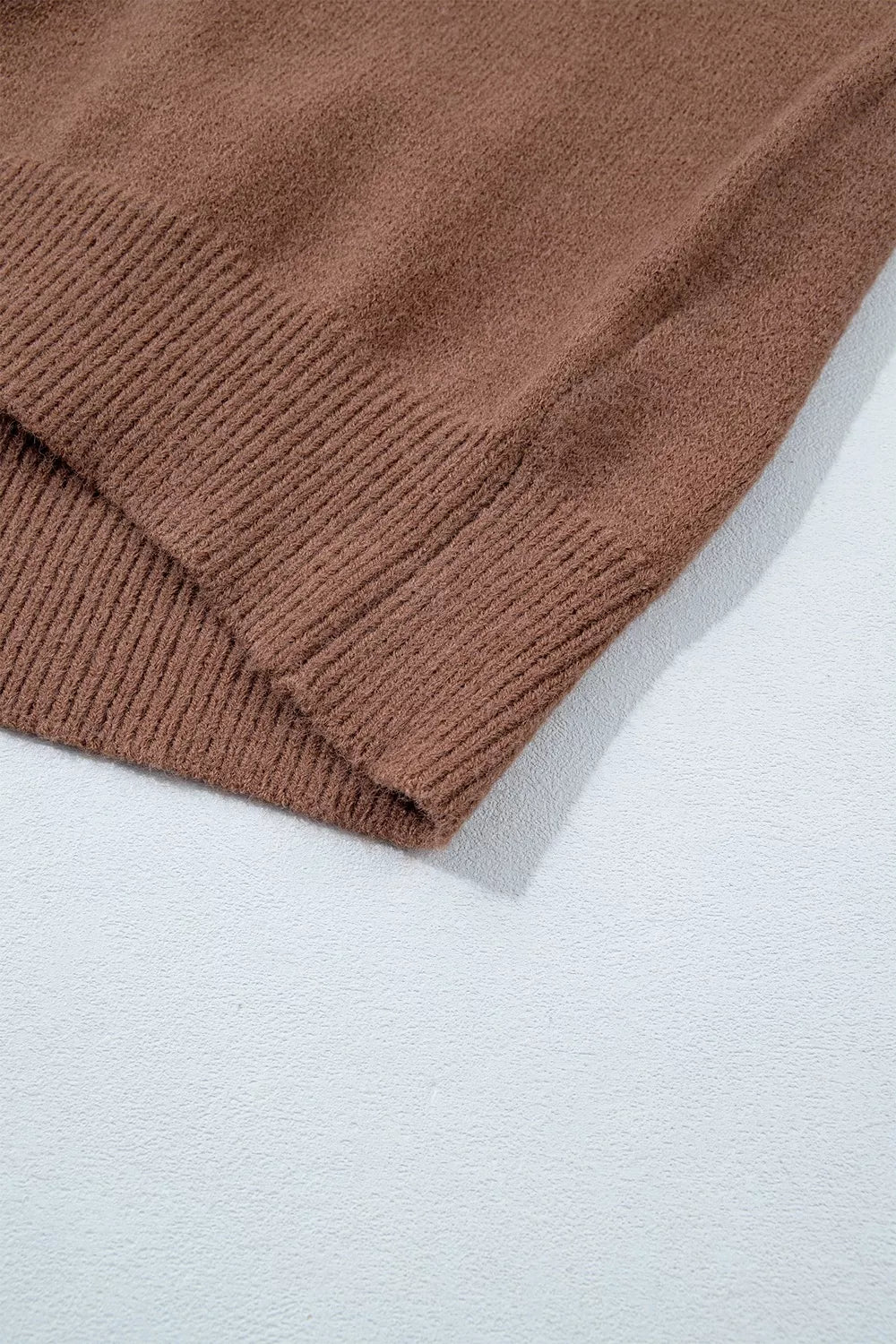 Geometric Print Drop Shoulder Casual Pullover Sweater