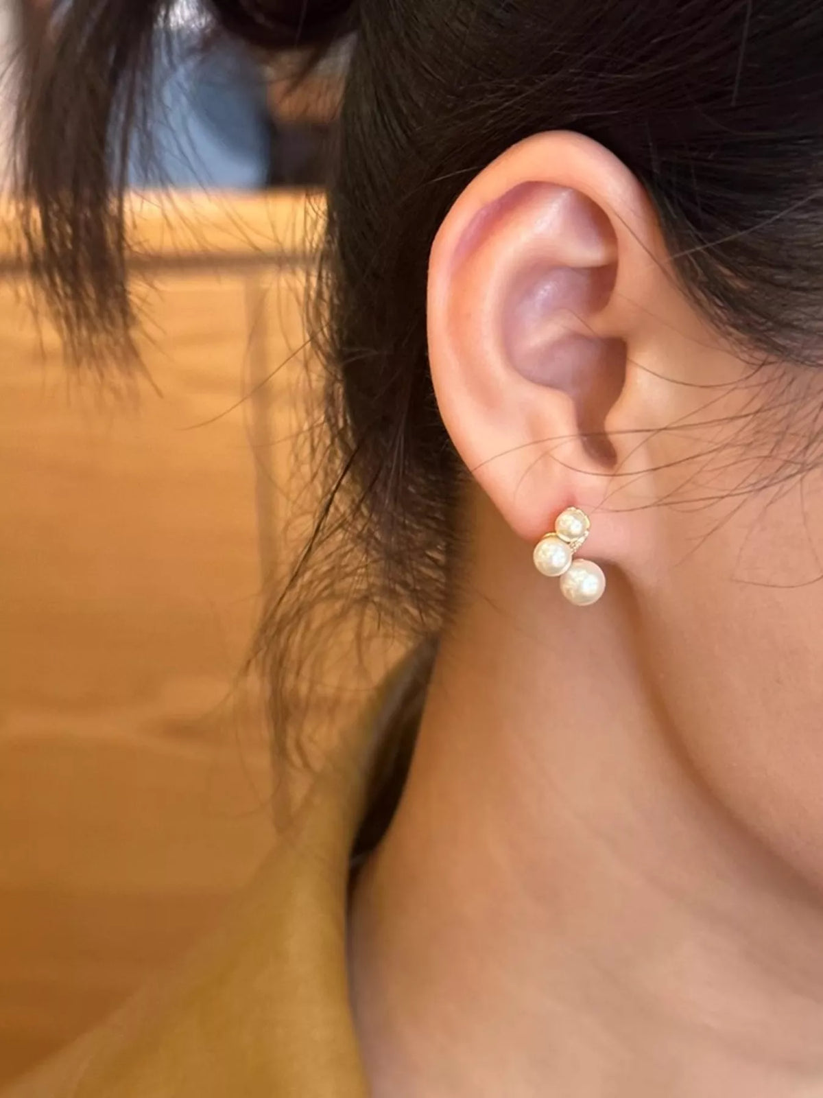 Pearl Cluster Earrings - Lilixa.store