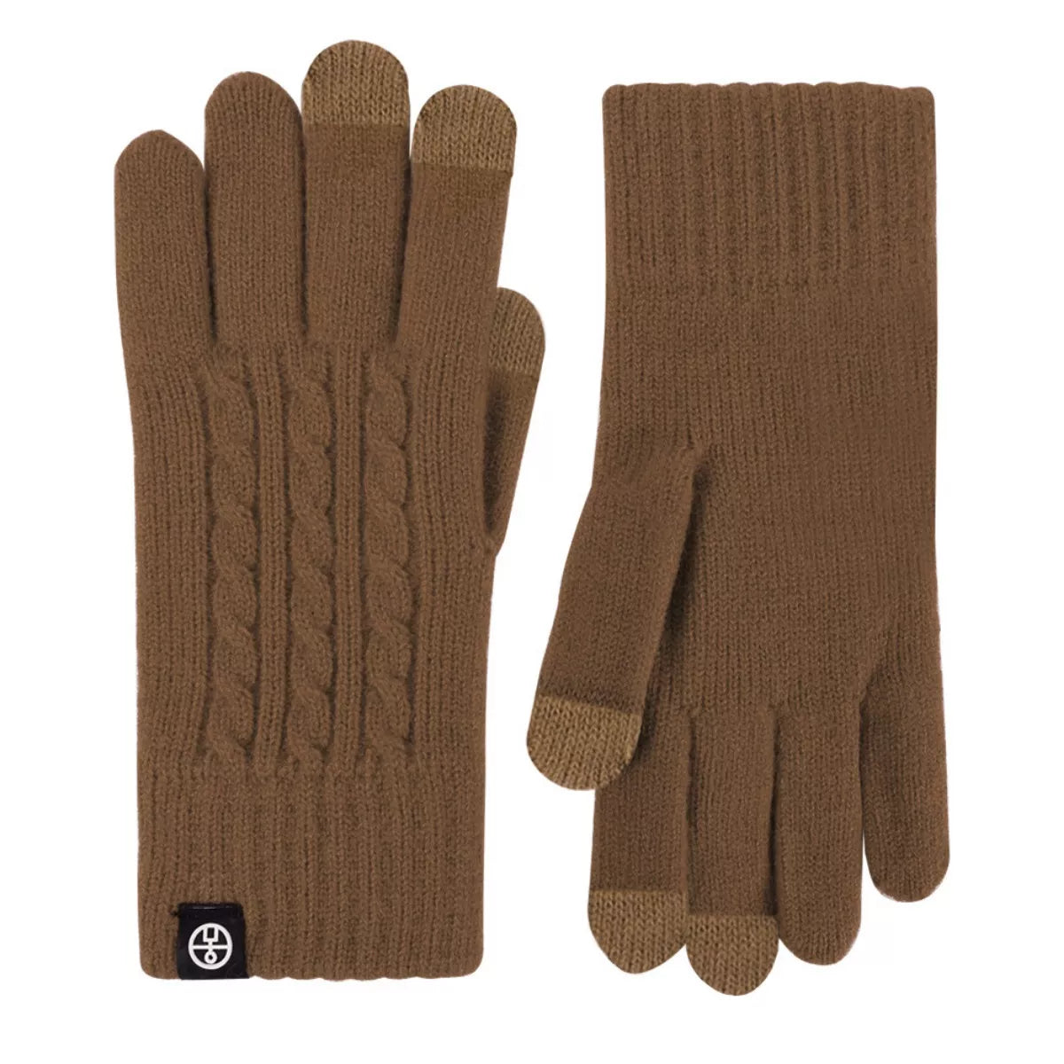 Cable Knit Touchscreen Gloves - Lilixa.store
