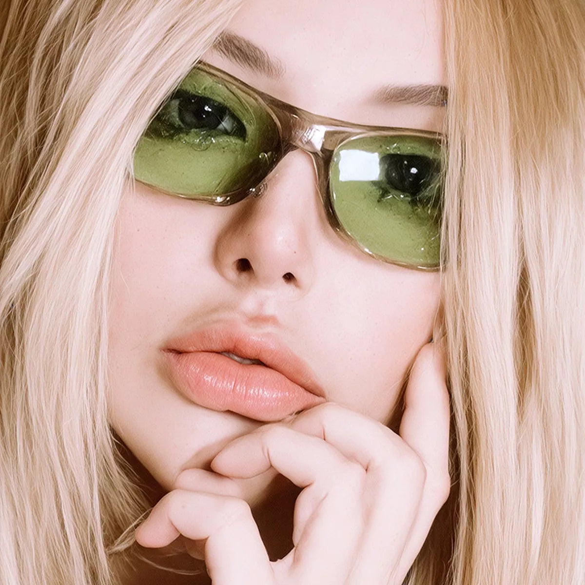Rectangular Tinted Sunglasses - Lilixa.store
