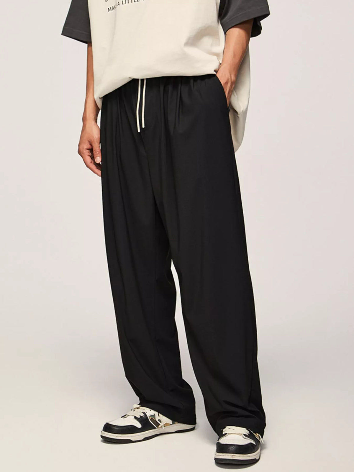 Men's Loose Fit Casual Drawstring Pants, view 6