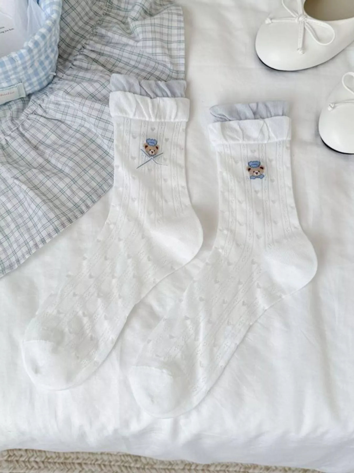 Bear Breathable Crew Socks - Lilixa.store