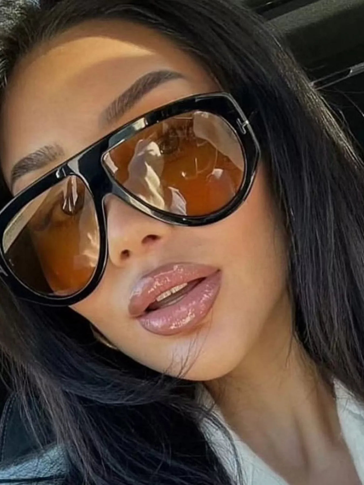 Gradient Lenses Oversized Sunglasses - Lilixa.store