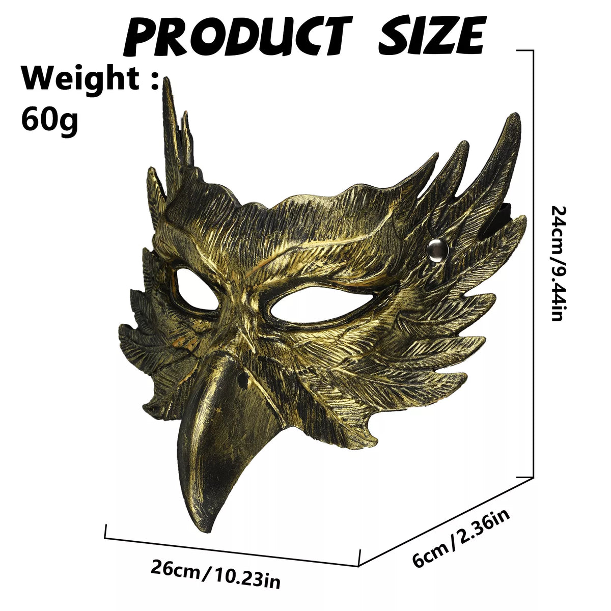 Eagle Masquerade Mask - Lilixa.store