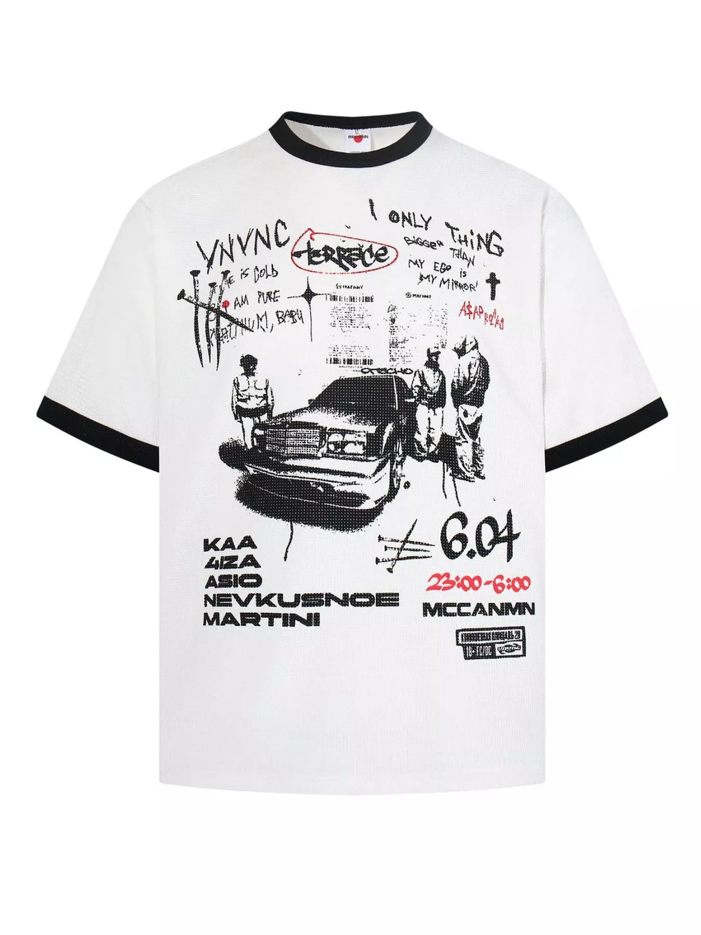 Men's Streetwear Graphic Short Sleeve T-Shirt - Lilixa.store