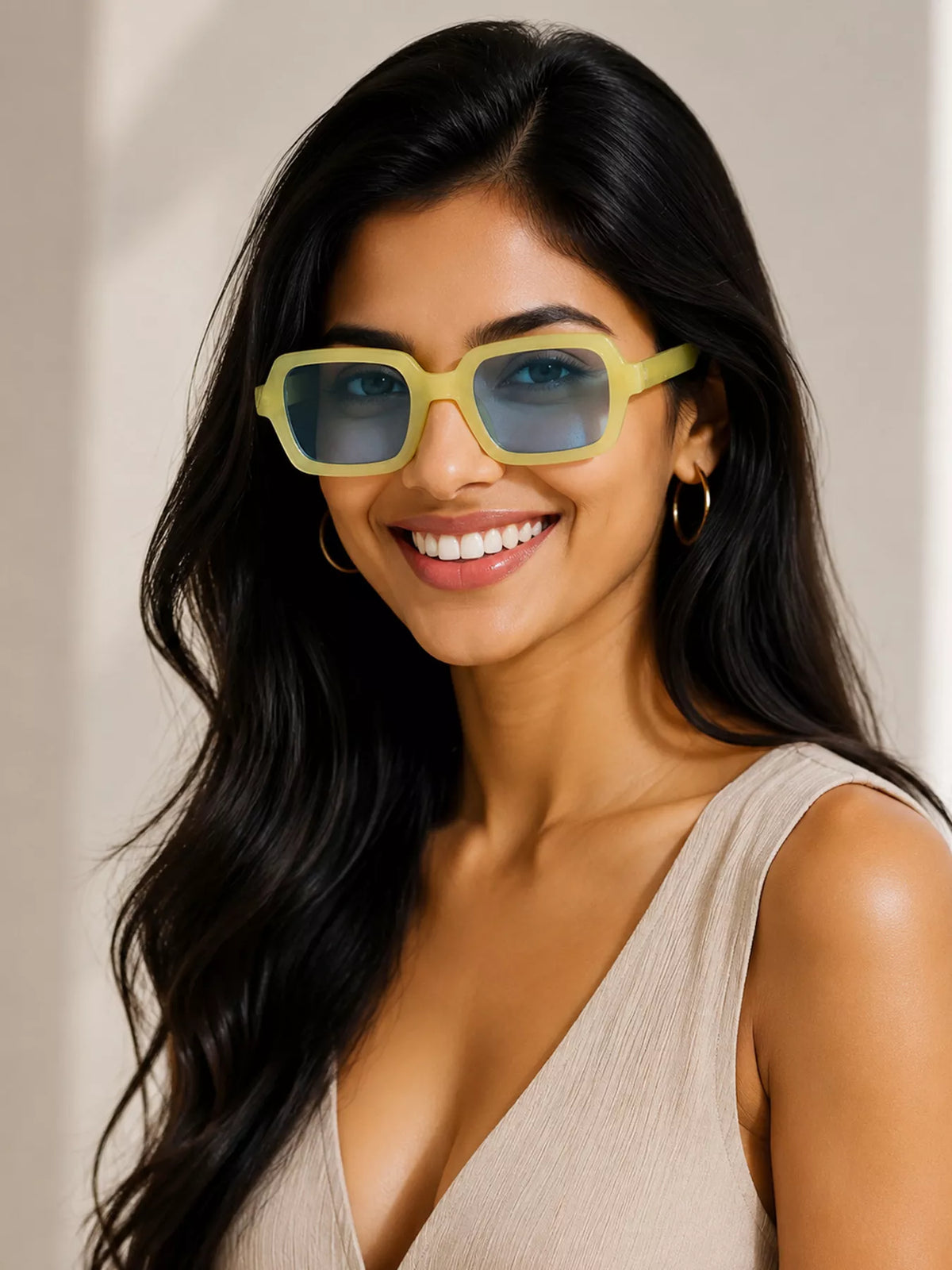 Retro Rectangular Sunglasses - Lilixa.store