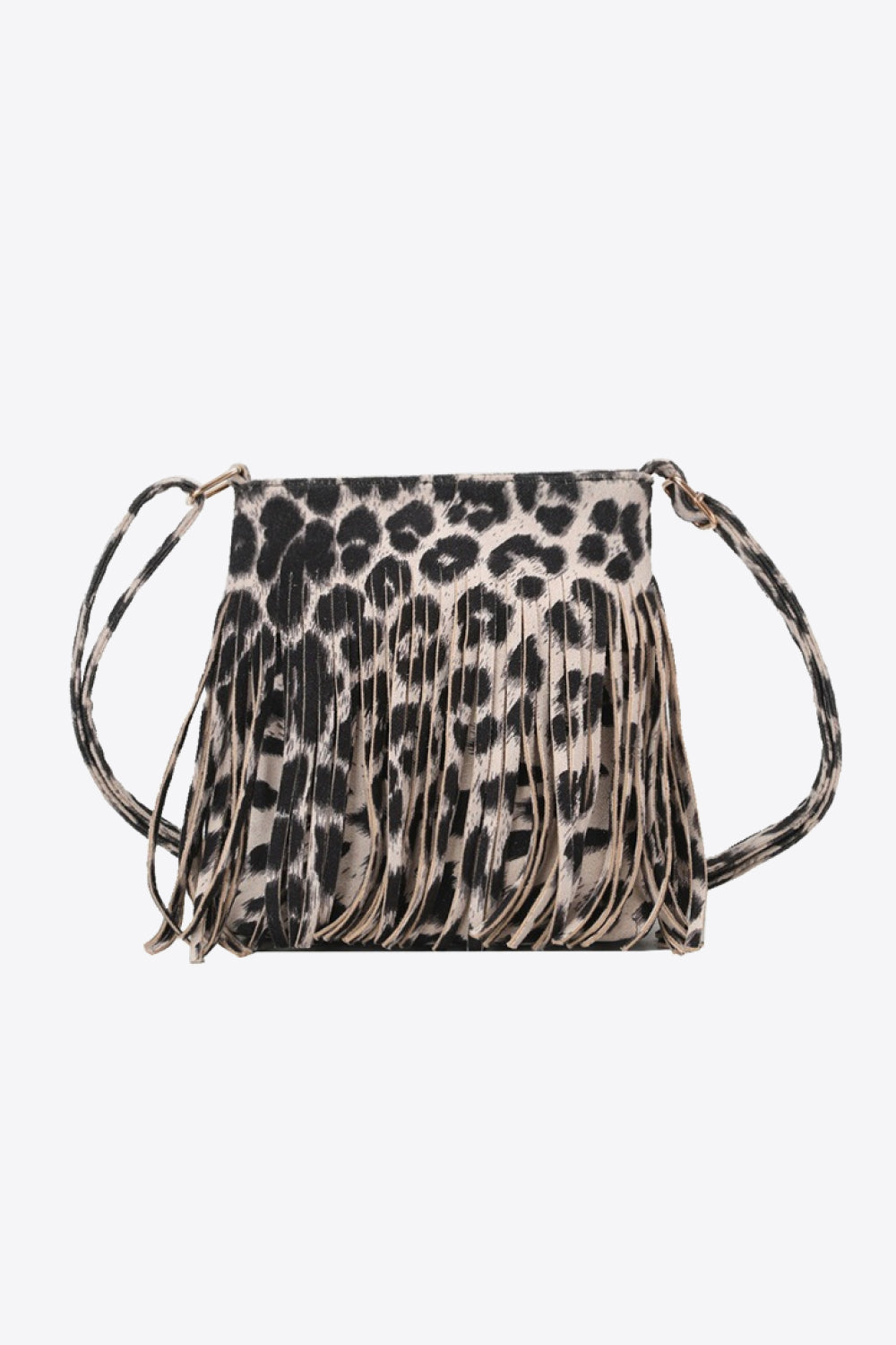Adored PU Leather Crossbody Bag with Fringe - Lilixa.store