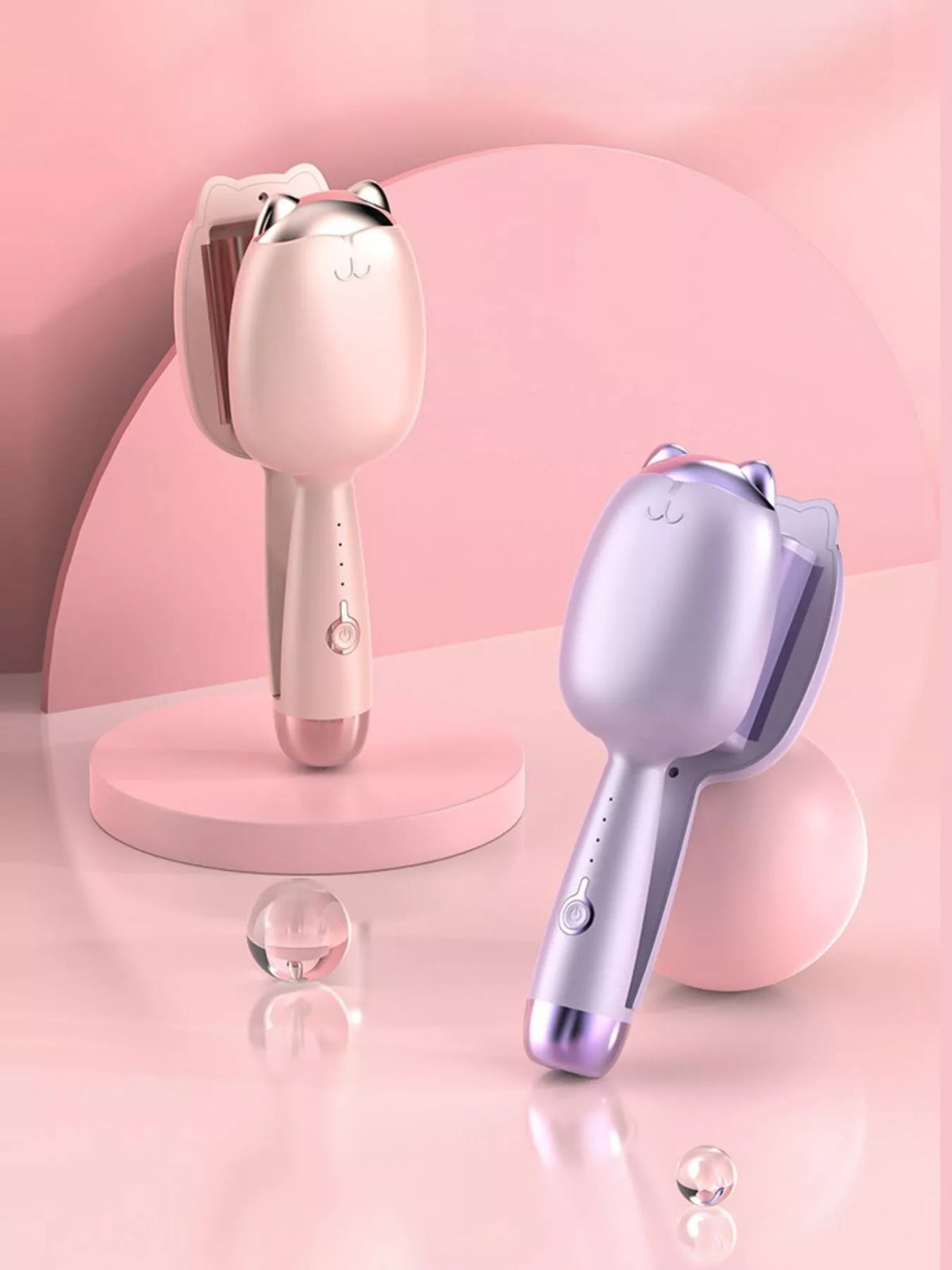 Cat Shaped Heated Curling Iron - Lilixa.store