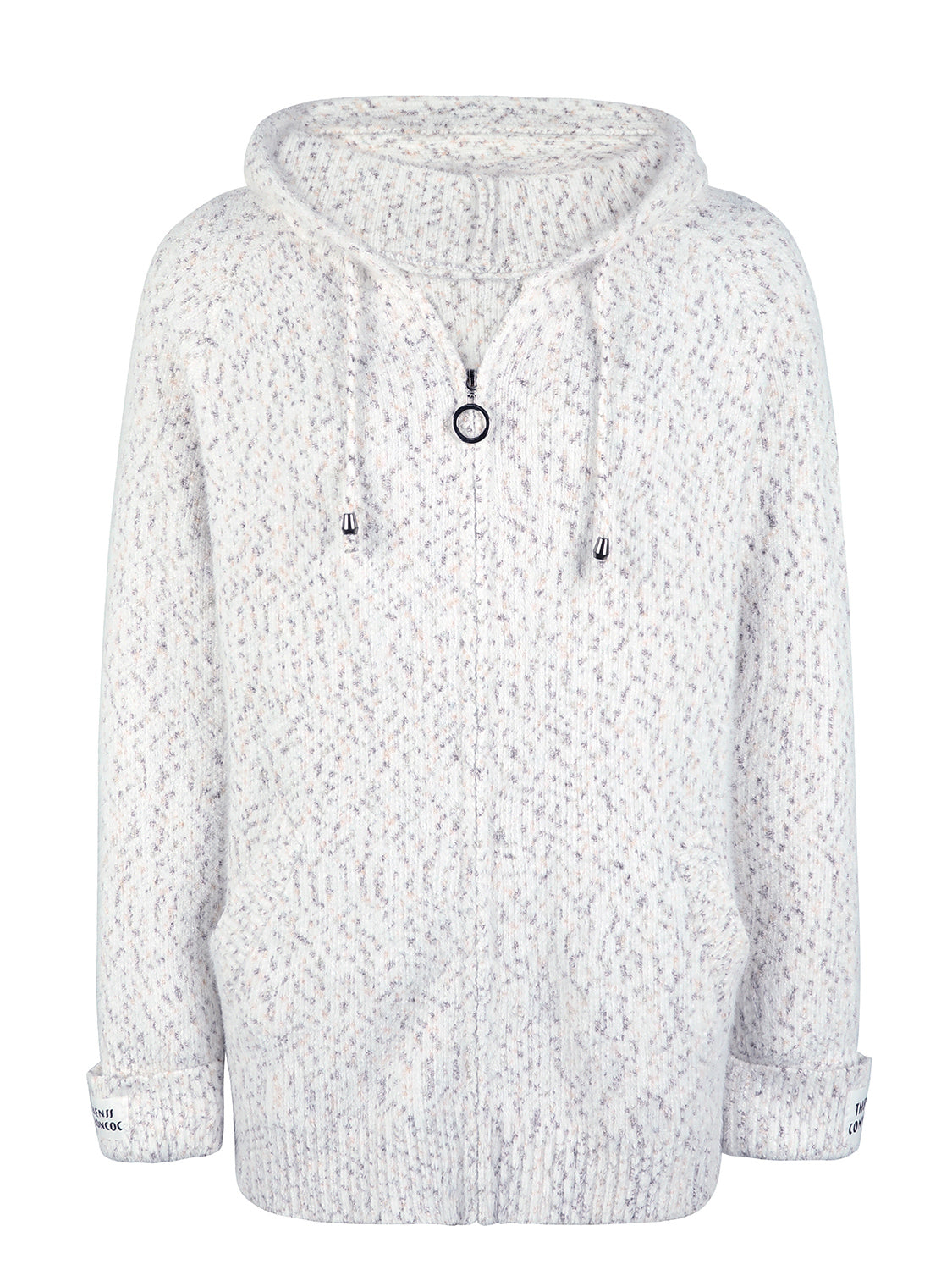Zip-Up Hooded Sweater, view 10