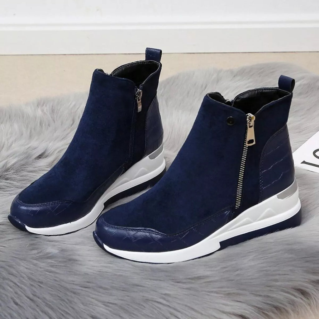 Side Zipper Ankle Boots, view 11