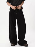 Men's Button-Fly Wide Leg Jeans - Lilixa.store