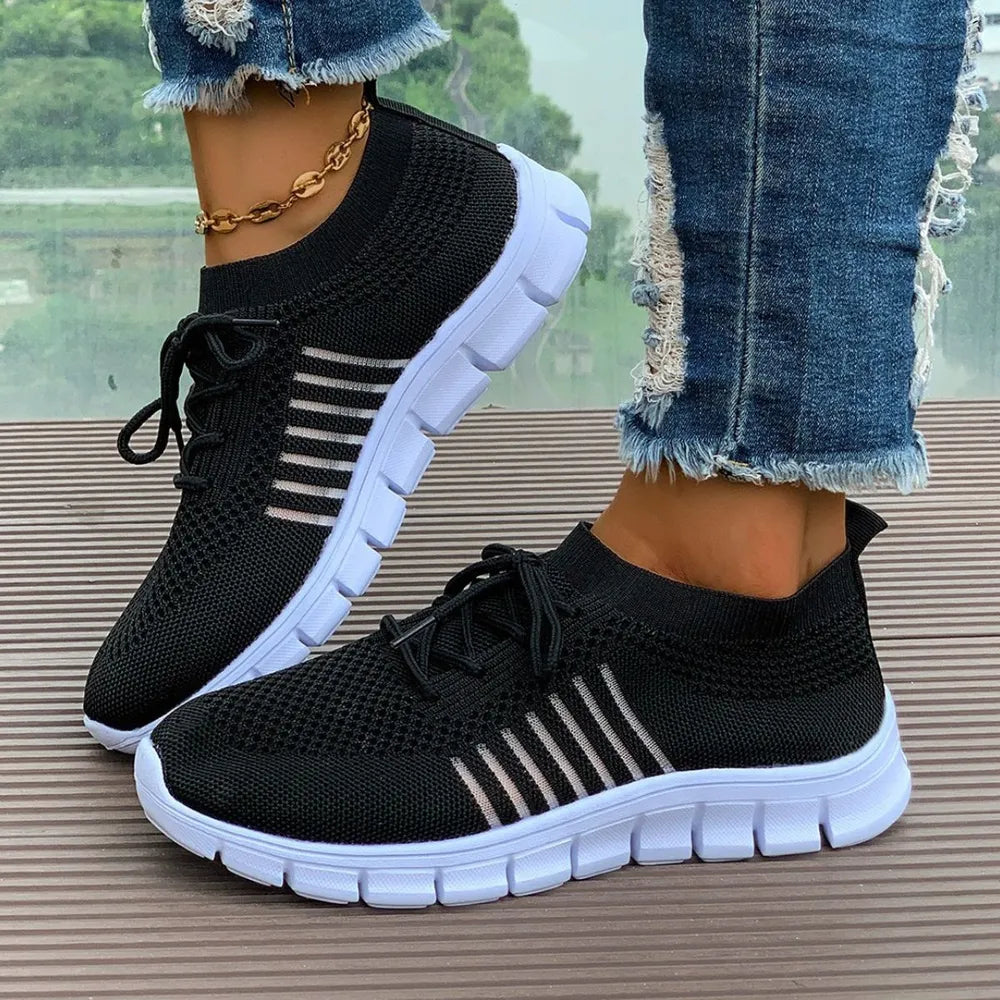 Breathable Mesh Round Toe Athletic - Lilixa.store