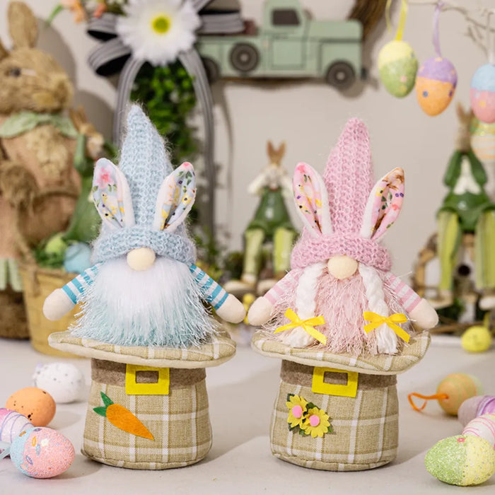 Easter Faceless Doll with Rabbit Ears - Lilixa.store