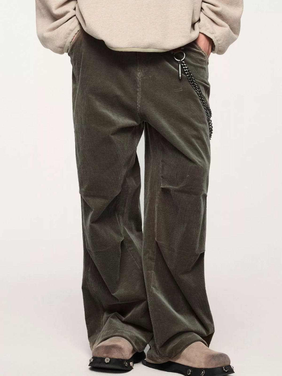Men's Wide Leg Pants, view 8