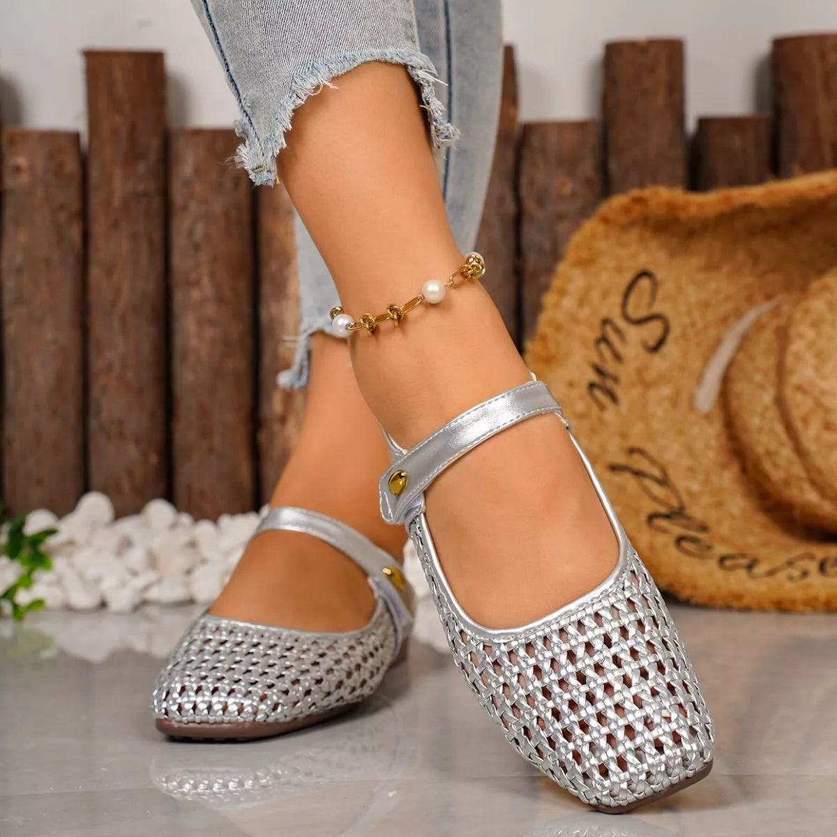 Square Toe Slip-Ons - Lilixa.store