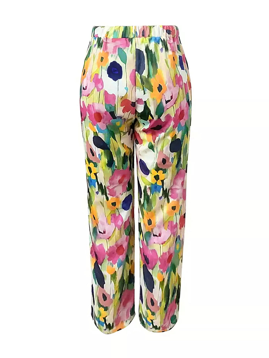 Floral Print Loose Casual Pants - Lilixa.store