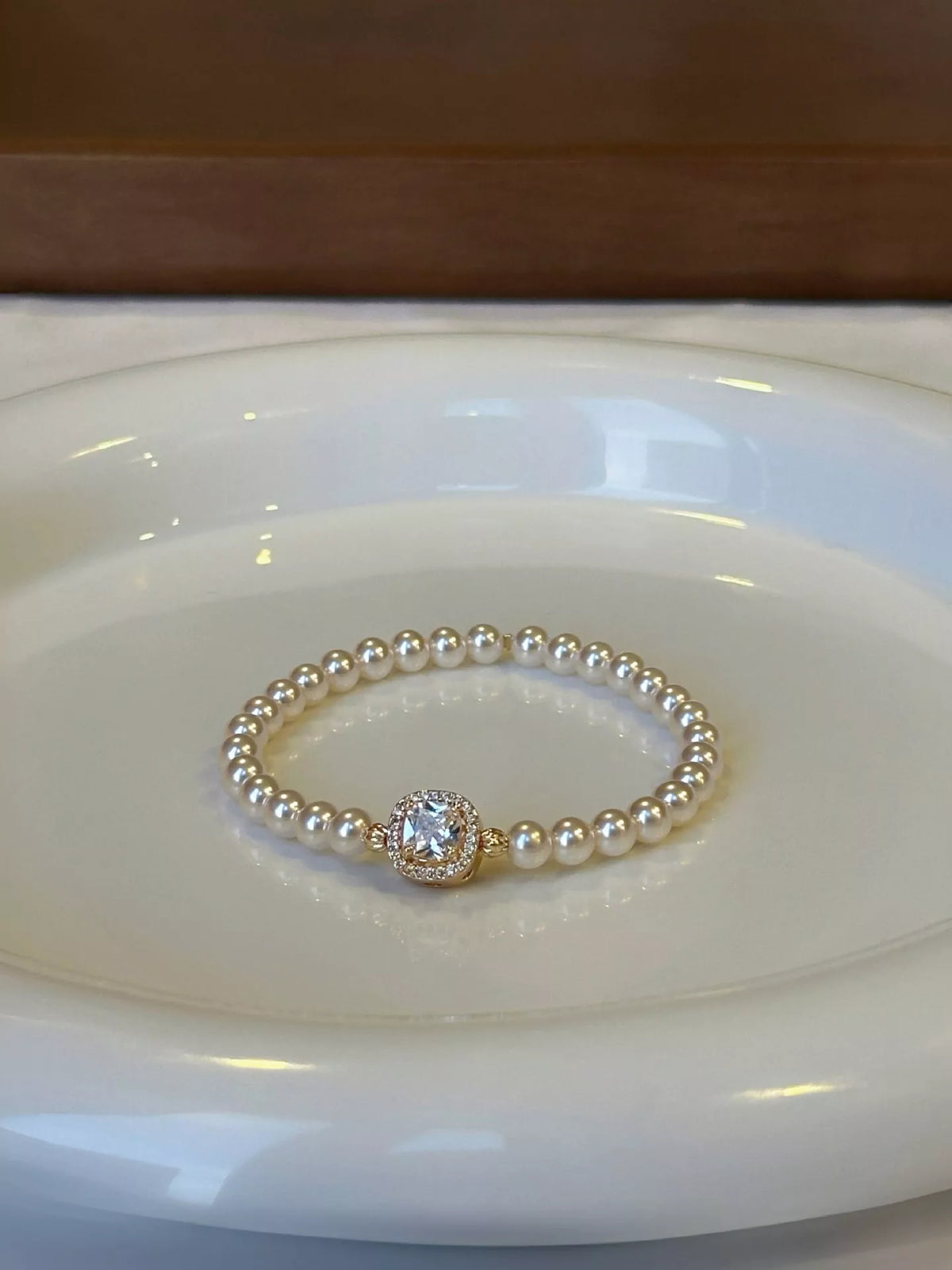 18K Gold-Plated Pearl Bracelet - Lilixa.store