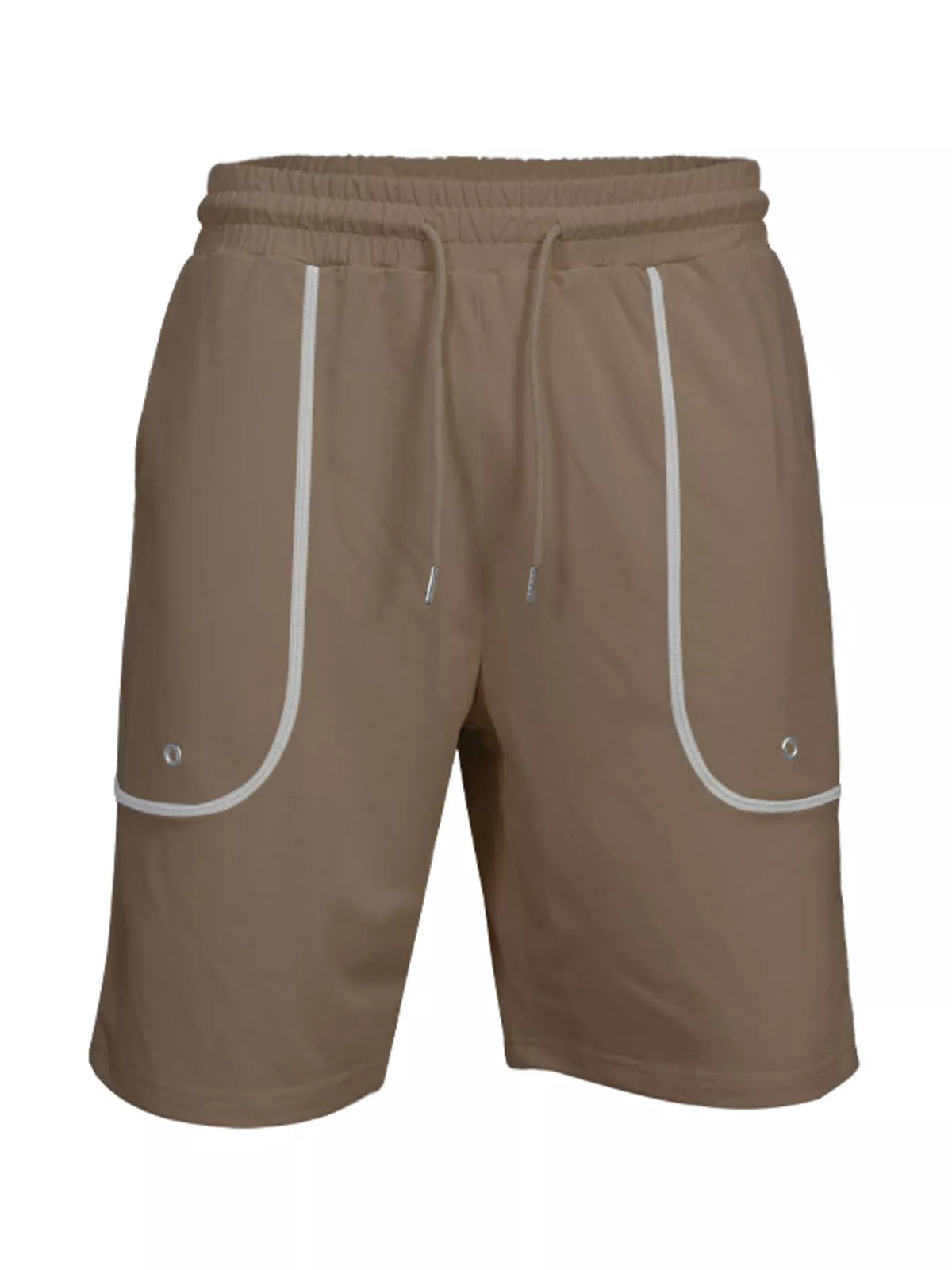 Men's Full Size Casual Short Sleeve T-Shirt and Shorts Set Plus Size - Lilixa.store