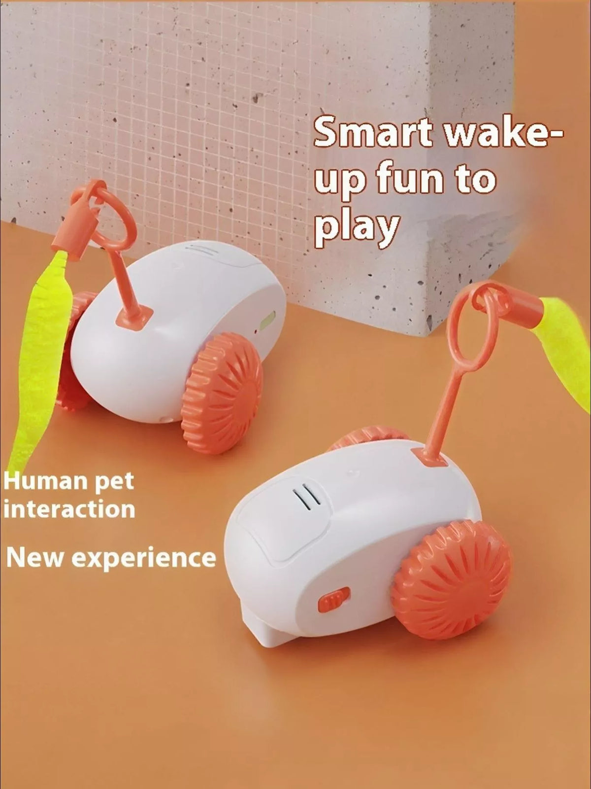 Interactive Self-Rotating Pet Teaser Toy - Lilixa.store