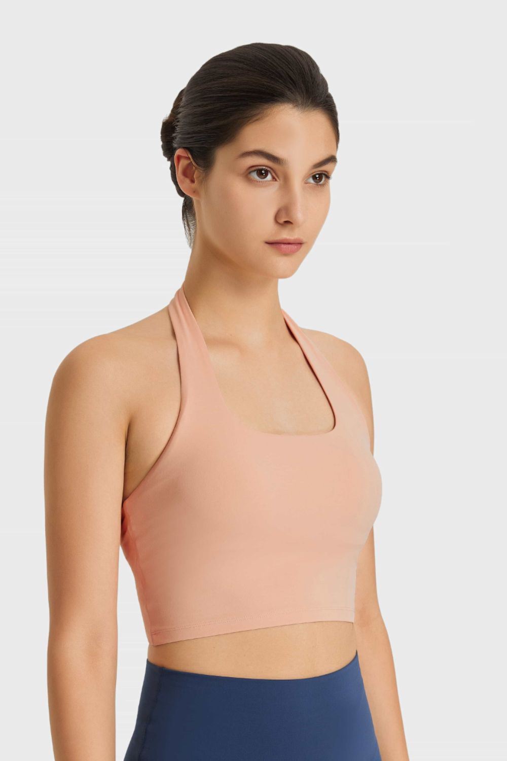 Millennia Breathable Halter Neck Sports Bra - Lilixa.store