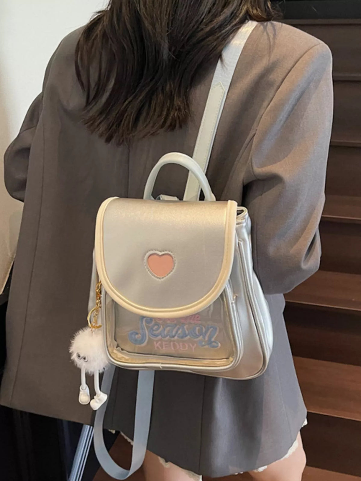 Heart Letter Backpack Bag - Lilixa.store