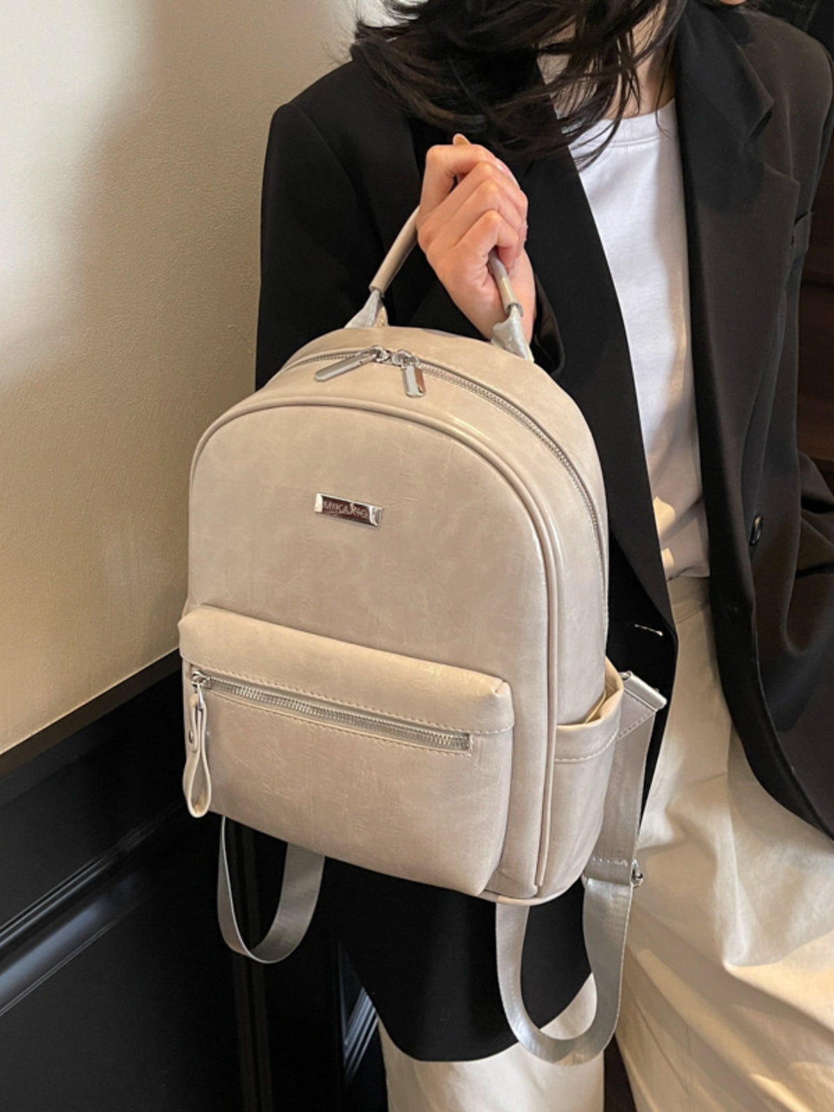 Lightweight Leather Backpack Bag - Lilixa.store