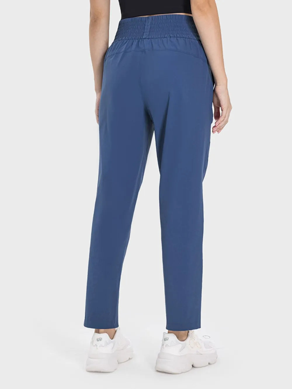Millennia Pocketed High Waist Active Pants - Lilixa.store