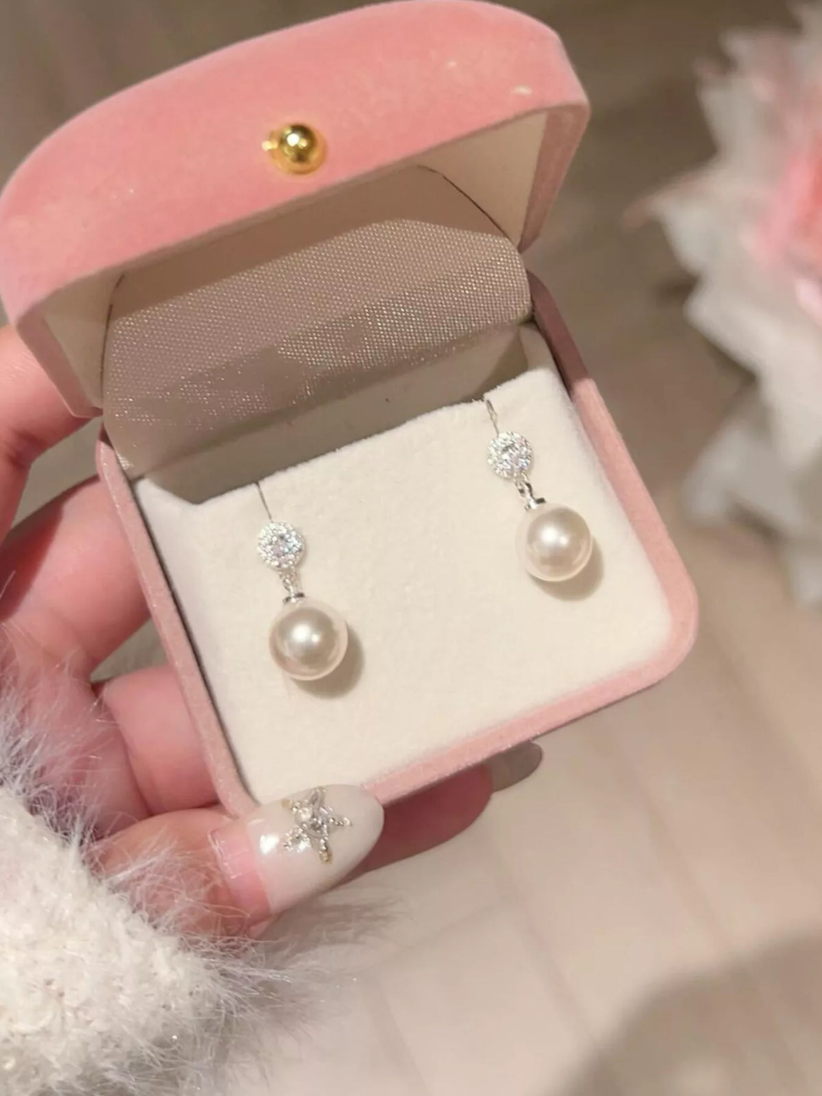 Pearl Drop Earrings - Lilixa.store