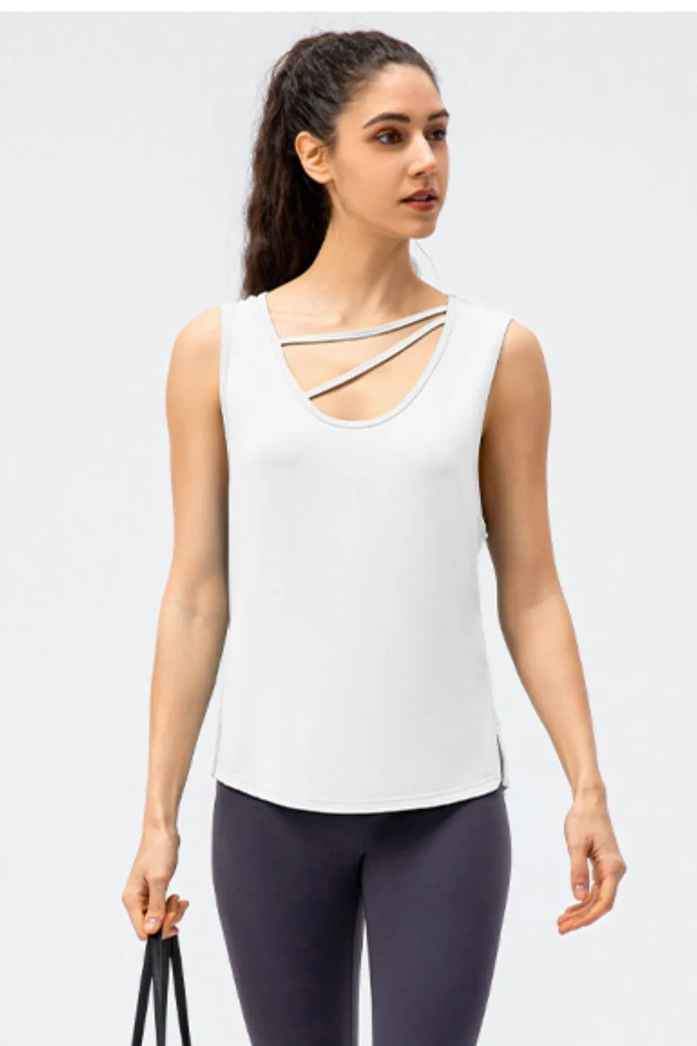 Cutout Reversible Active Tank - Lilixa.store