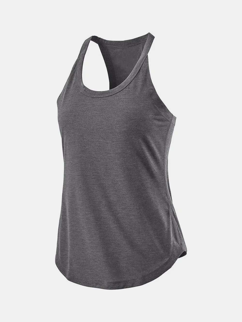 Scoop Neck Active Tank - Lilixa.store