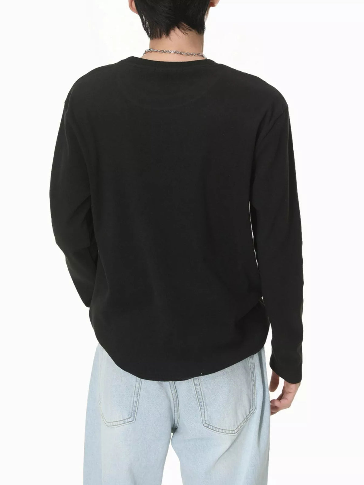 Men's Long-Sleeve Crew Neck T-Shirt - Lilixa.store