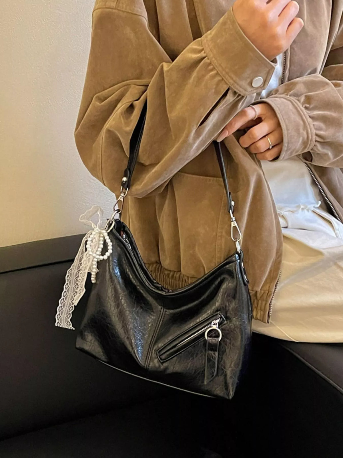 PU Leather Shoulder Bag - Lilixa.store