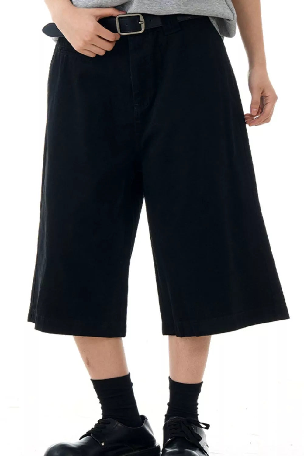 Men's Wide-Leg Casual Shorts, view 2