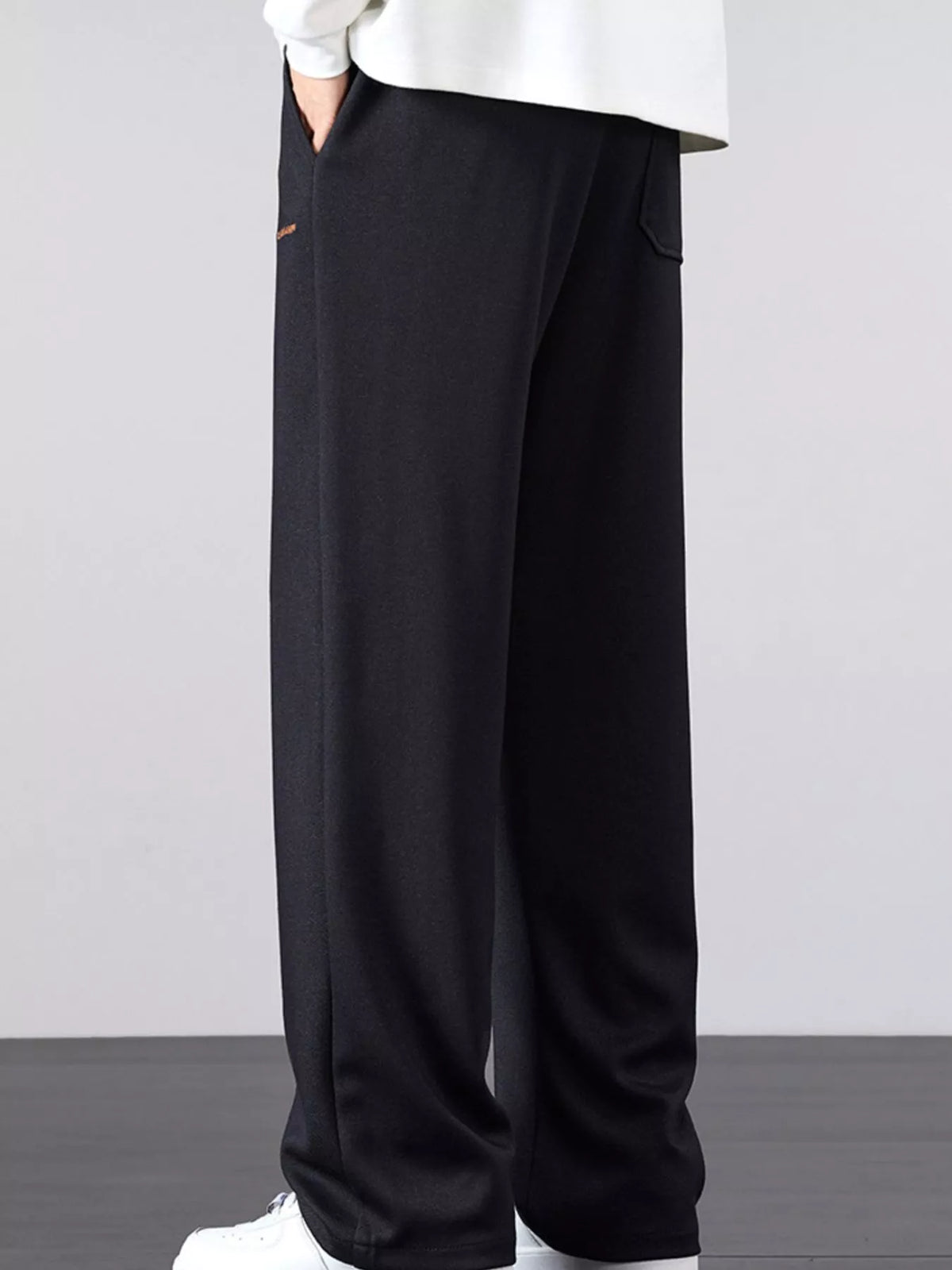 Men's Plus Size Casual Loose Fit Drawstring Pants, view 7