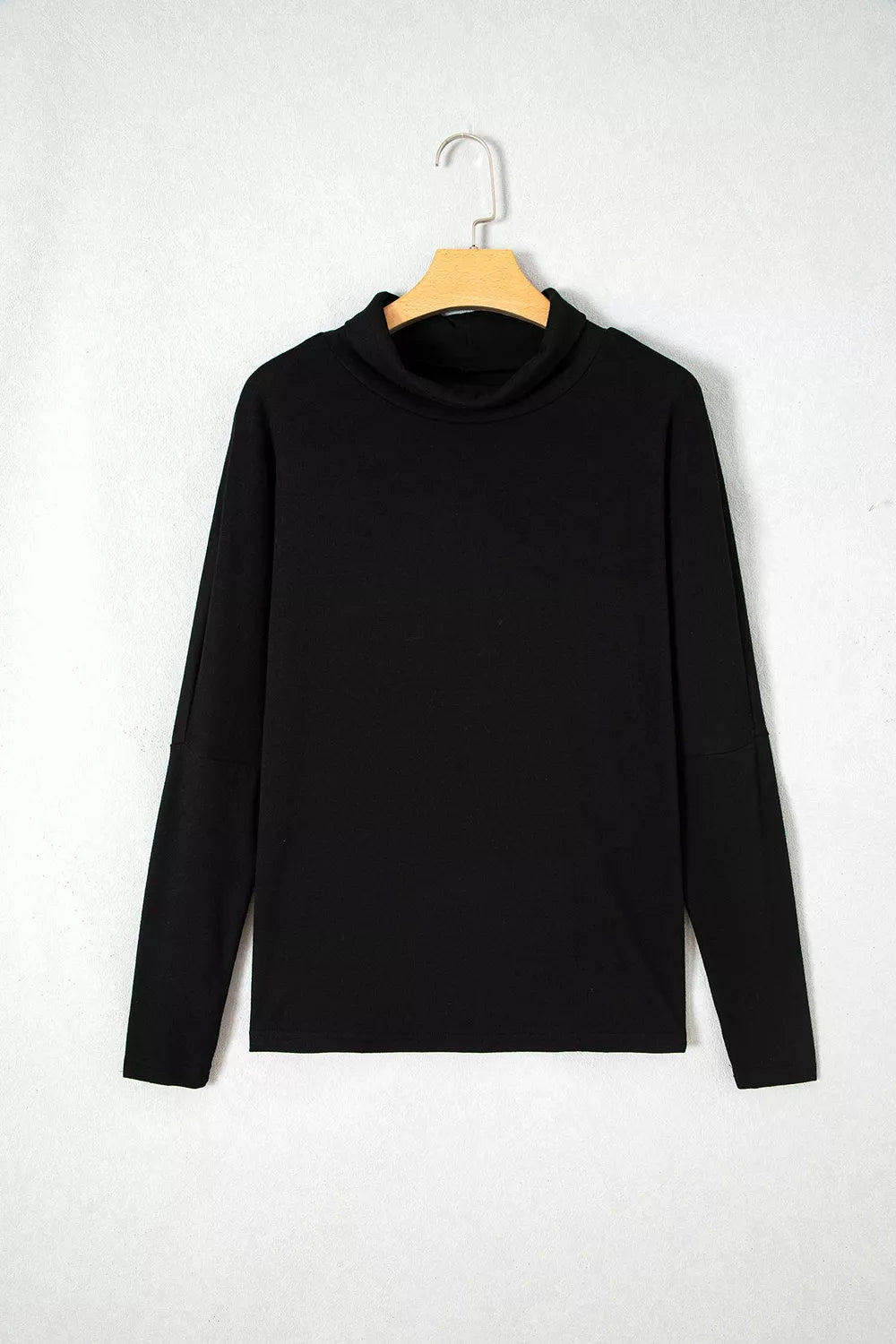 High Neck Long Sleeve Top - Lilixa.store