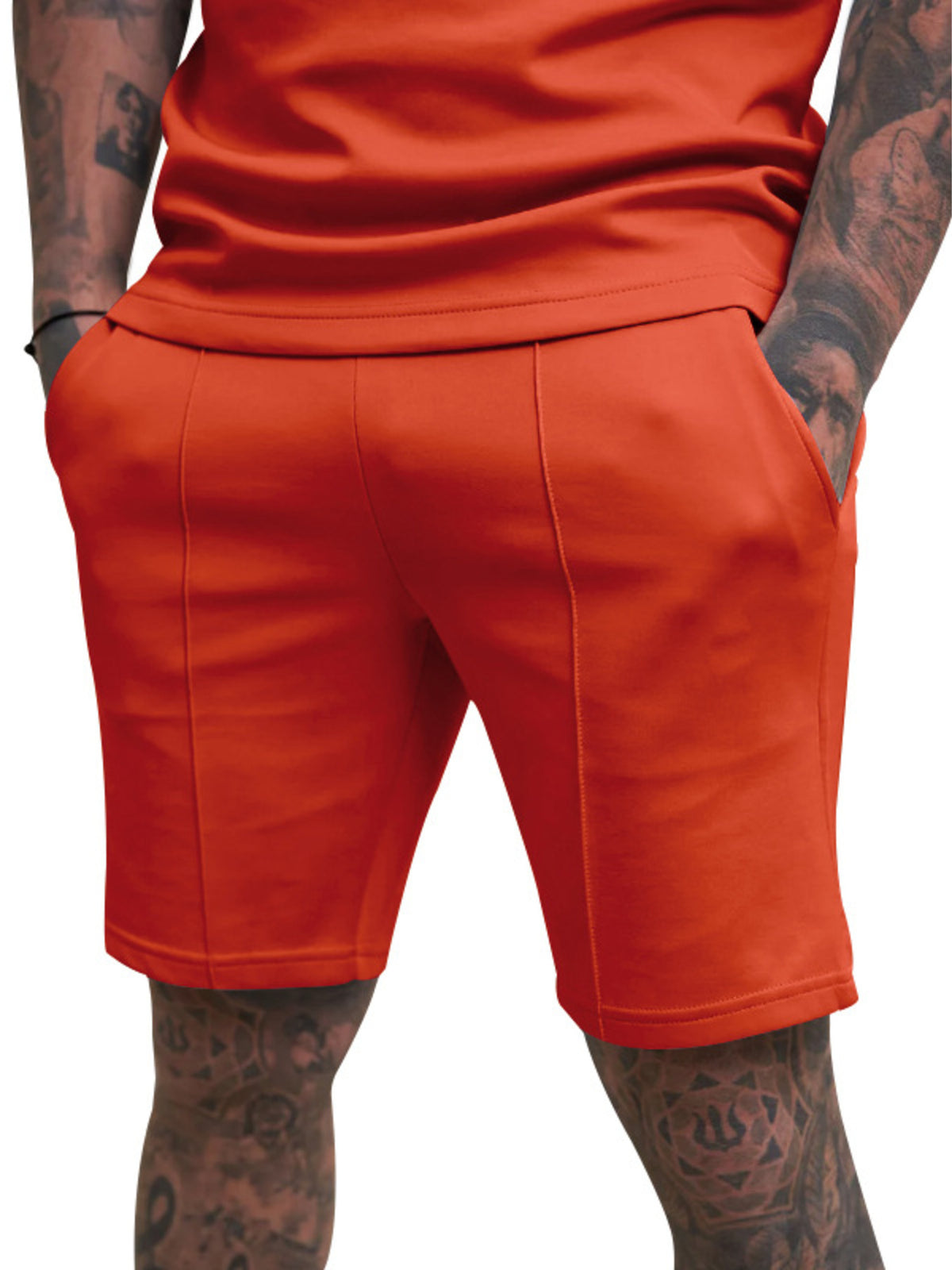 Men's Full Size Casual Drawstring Shorts Plus Size, view 7