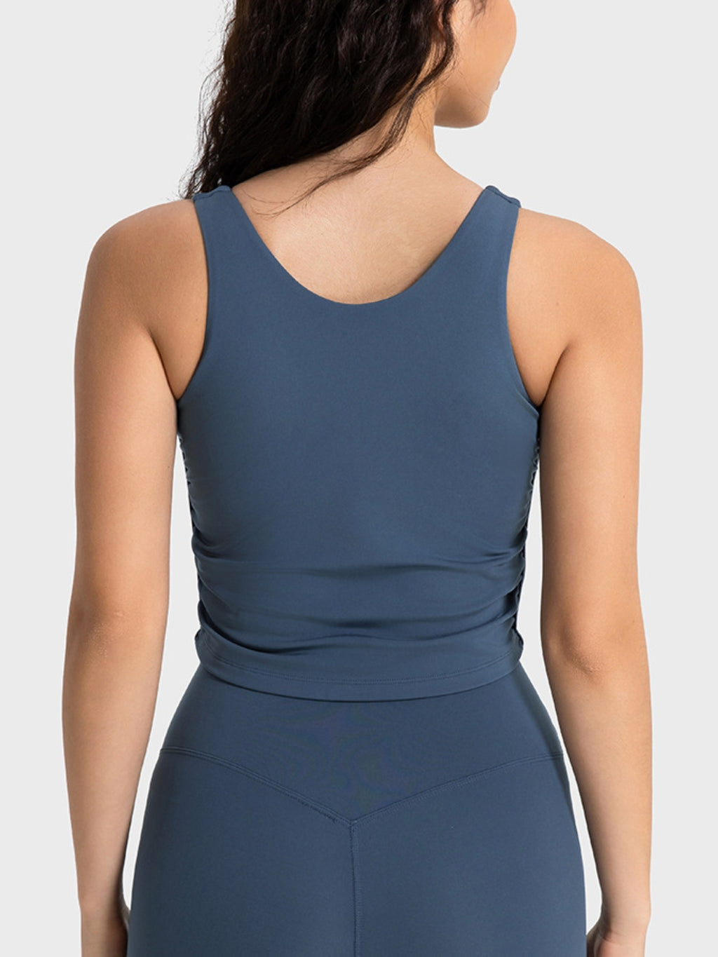 Millennia Cropped Sport Tank - Lilixa.store