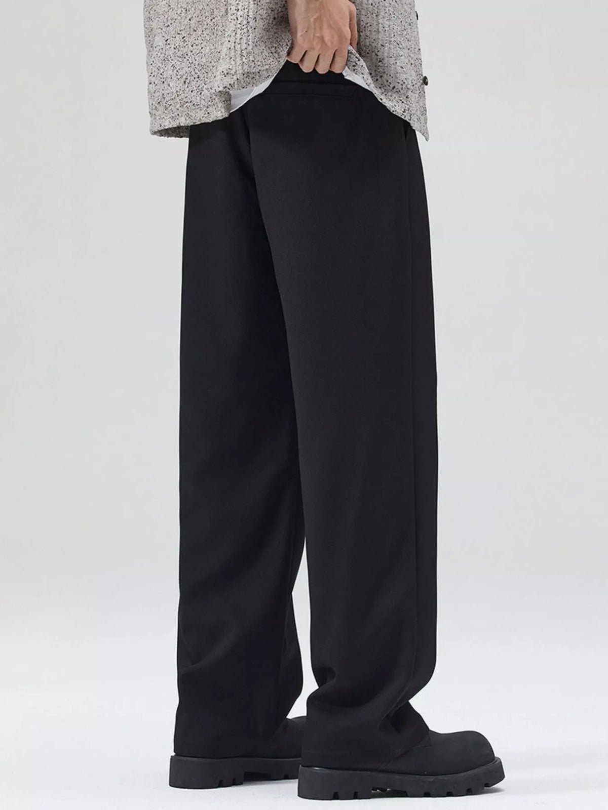 Men's Full Size Wide Leg Pants Plus Size, view 3