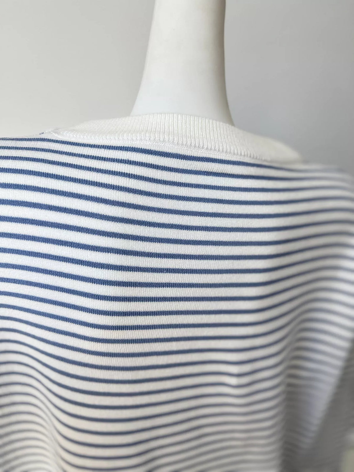 Striped Round Neck Knit Top, view 19