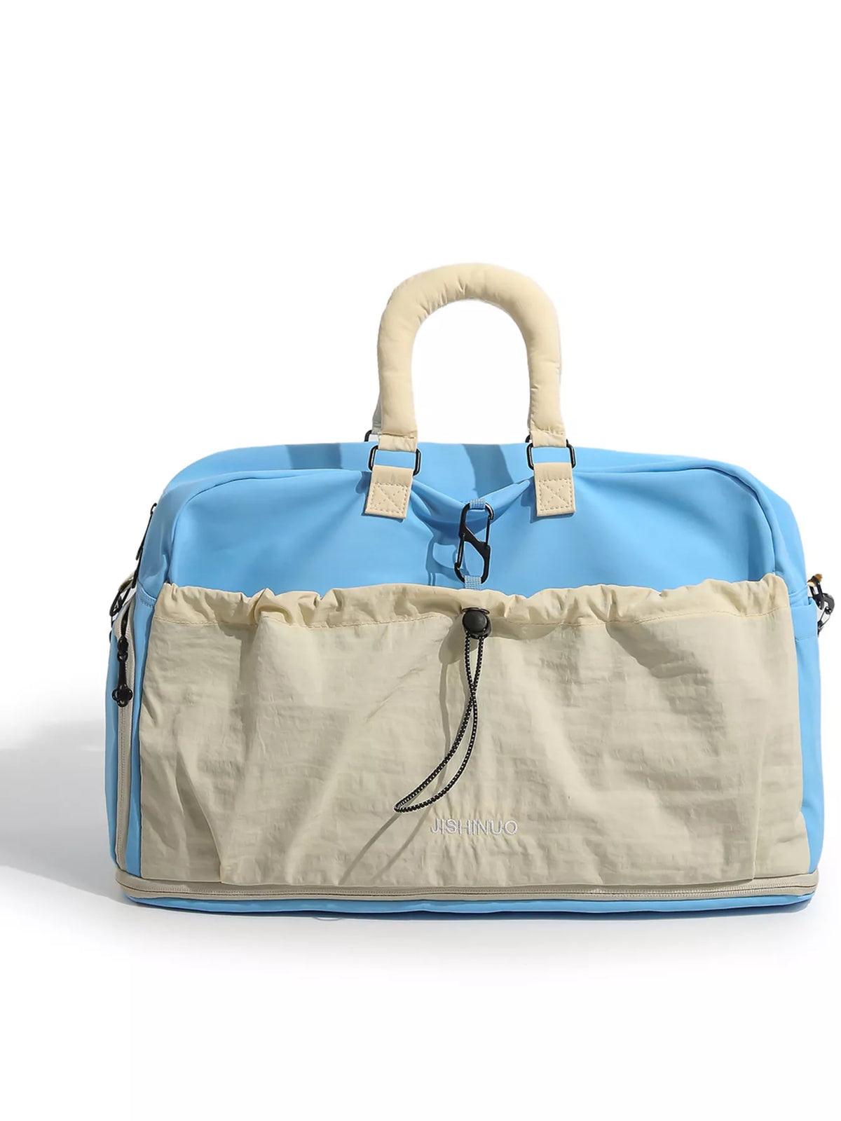 Drawstring Color Block Travel Bag - Lilixa.store
