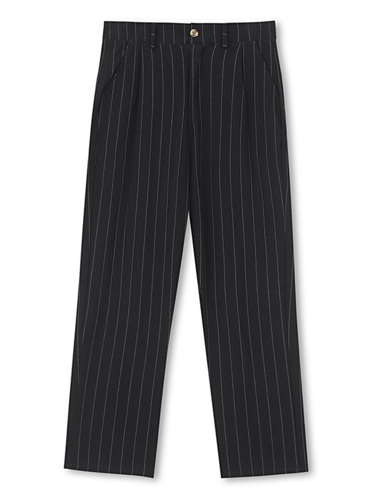 Men's Full Size Striped Wide Leg Pant Plus Size, view 4