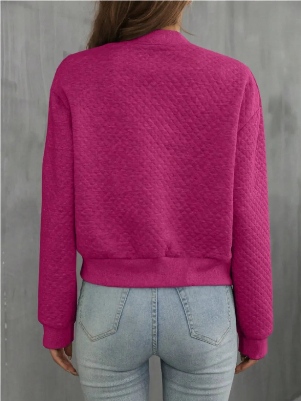 Zip Up Long Sleeve Jacket, view 12