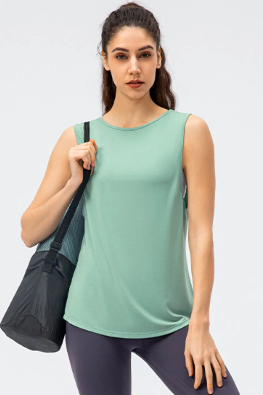 Cutout Reversible Active Tank - Lilixa.store