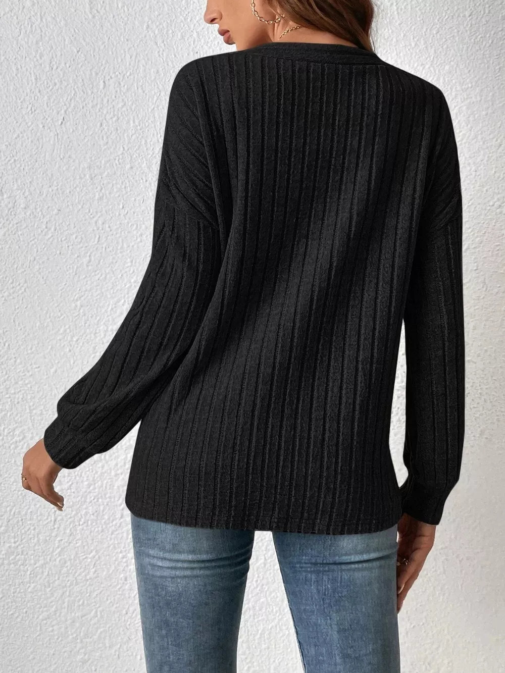 Open Front Long Sleeve Cardigan - Lilixa.store