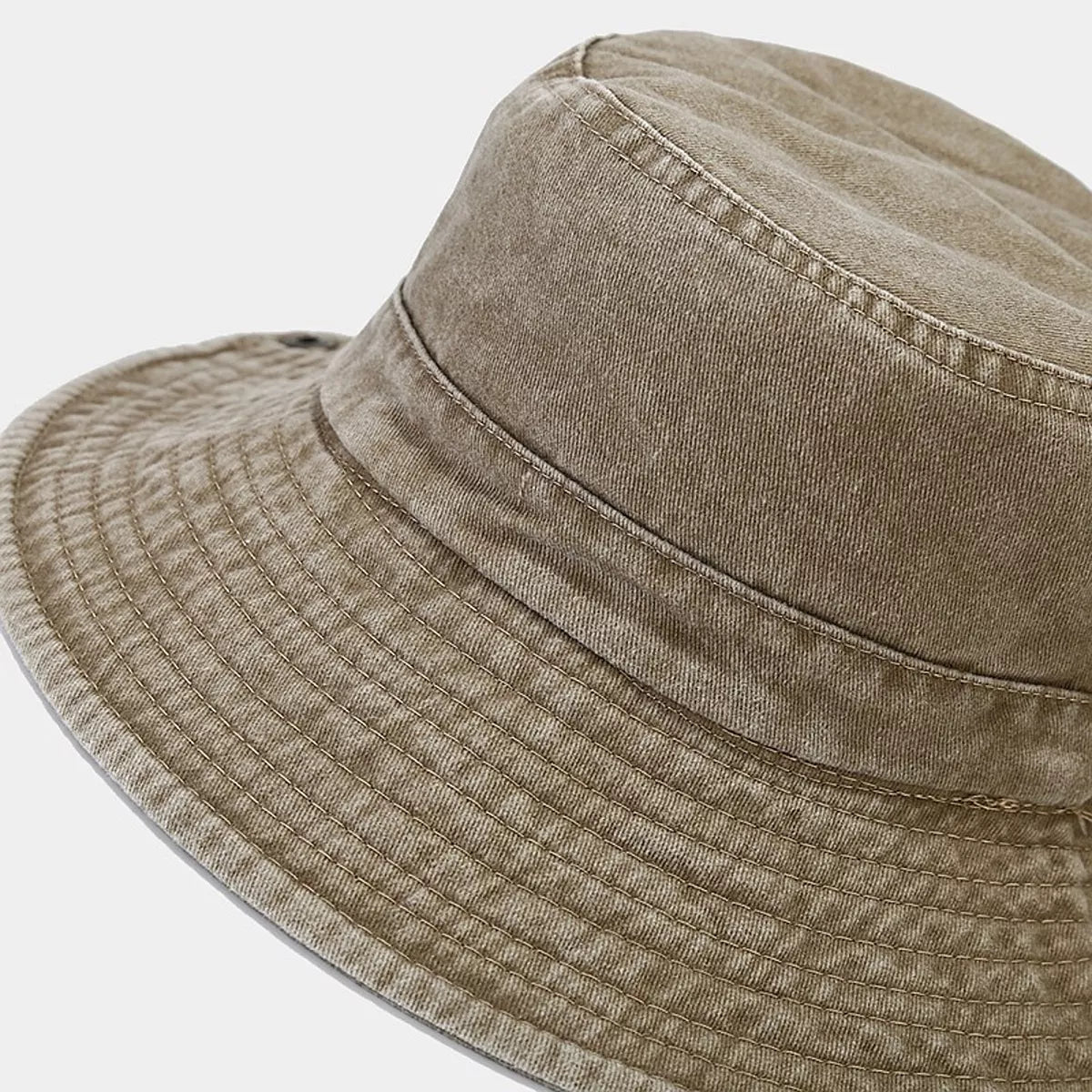Wide-Brim Sun Protection Bucket Hat - Lilixa.store